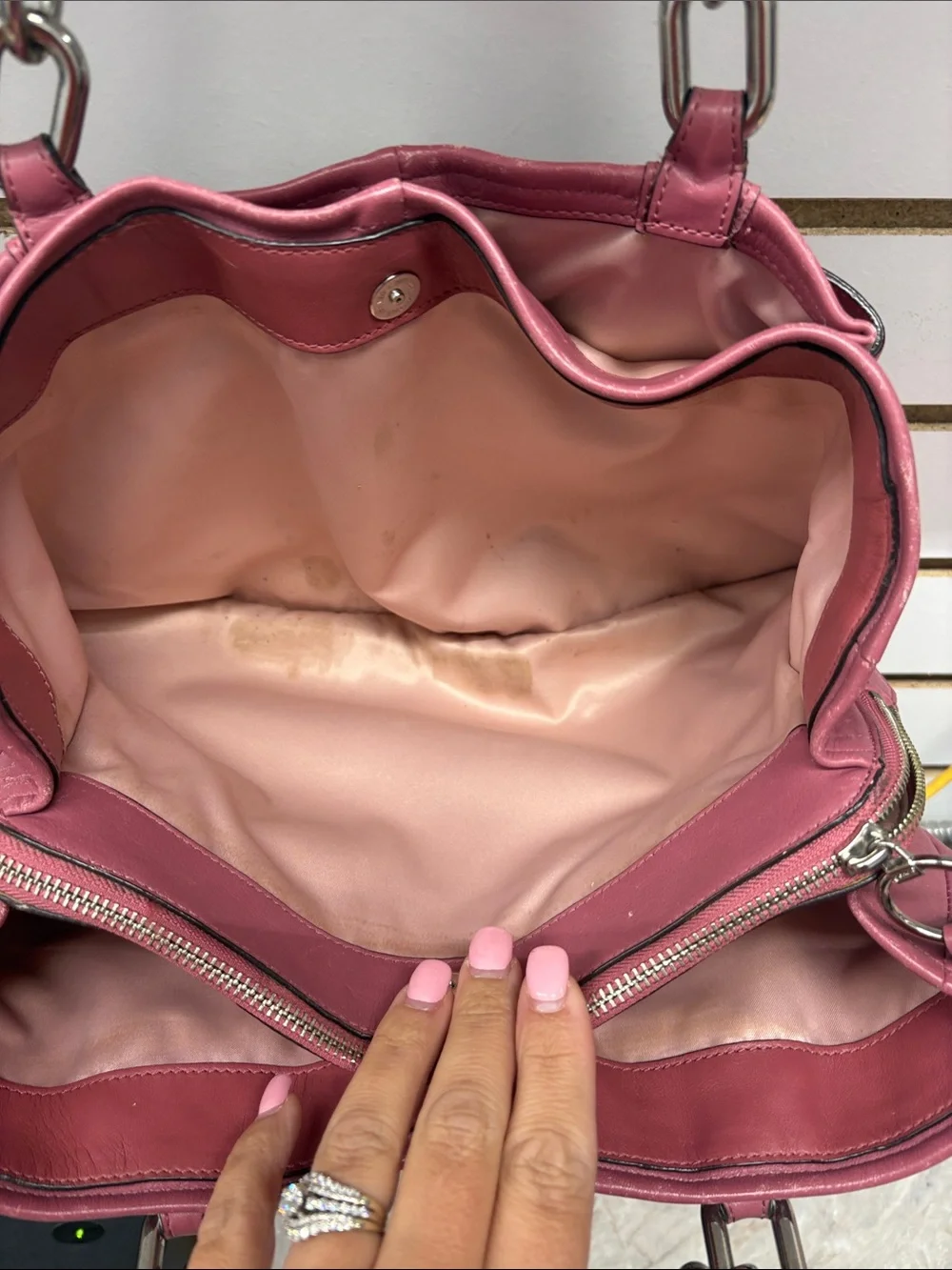 Pink Coach Chelsea Tote bag 17811 - Picture 5 of 11